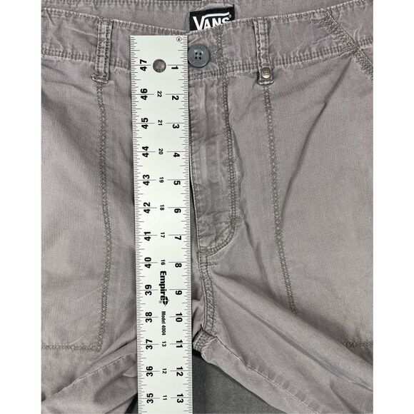 Vans Shorts‎ Mens 32 Gray Casual Outdoor Skater Style Lightweight Summer Y2K - Picture 7 of 13